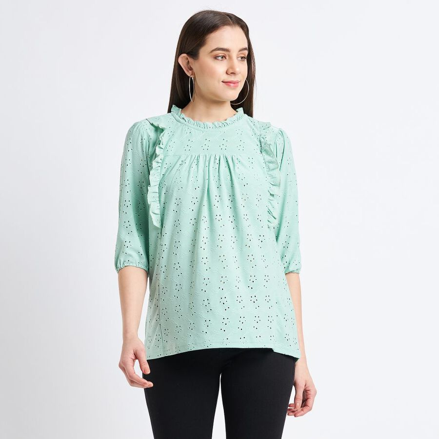Ladies' Top, Light Green, large image number null