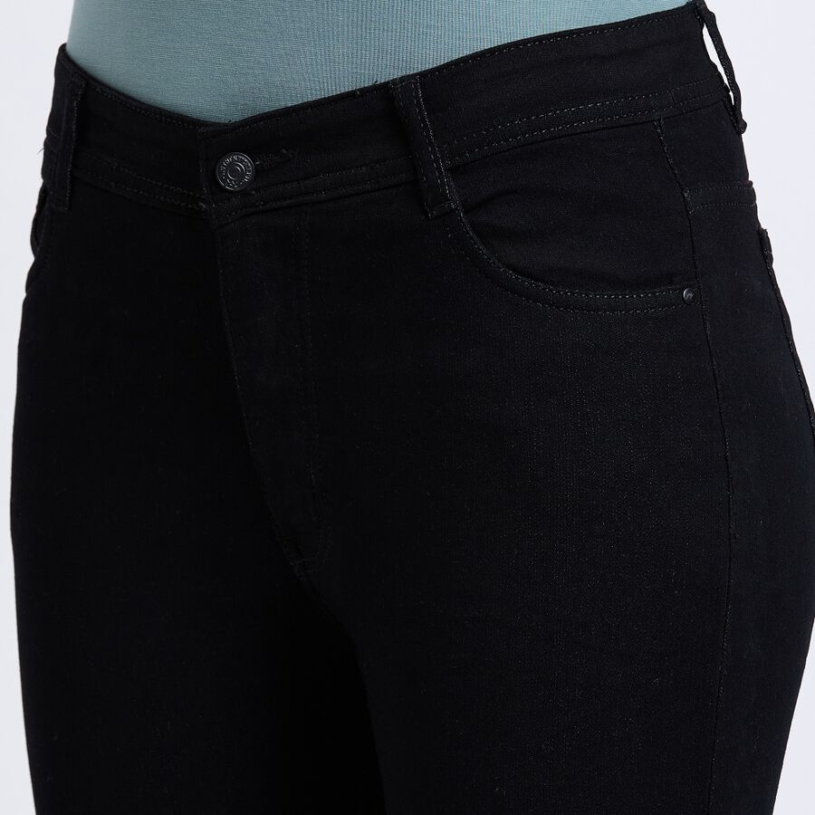 Ladies' Jeans, काला, large image number null