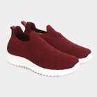 Womens Moulded Casual Shoes, Maroon, small image number null