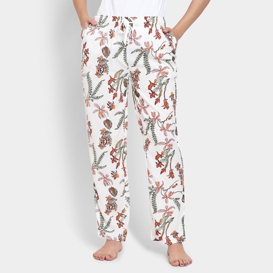 Ladies' Pyjama, सफ़ेद, large image number null