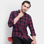 Men's 100% Cotton Casual Shirt, लाल, small image number null