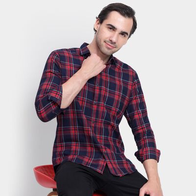 Men's 100% Cotton Casual Shirt