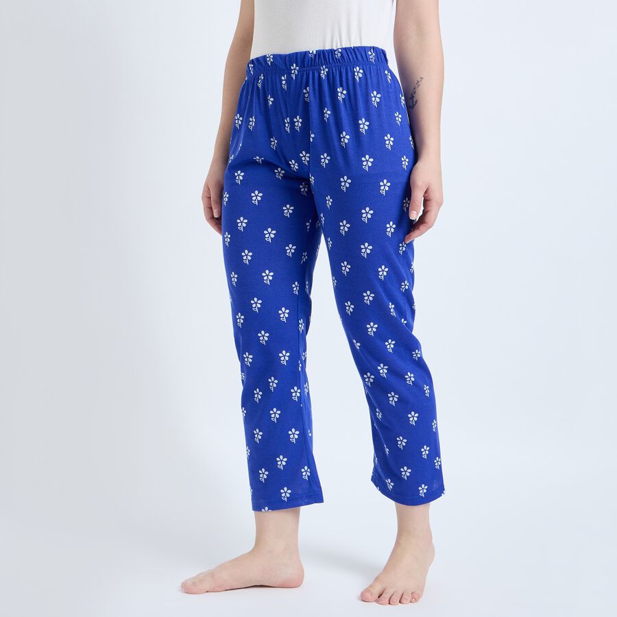Ladies' Pyjama, रॉयल ब्लू, large image number null
