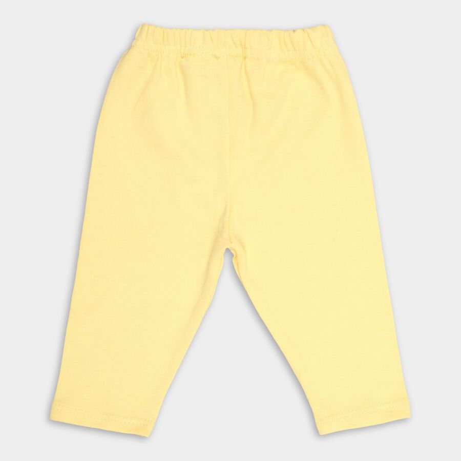 Infants' 100% Cotton Pyjama, Yellow, large image number null