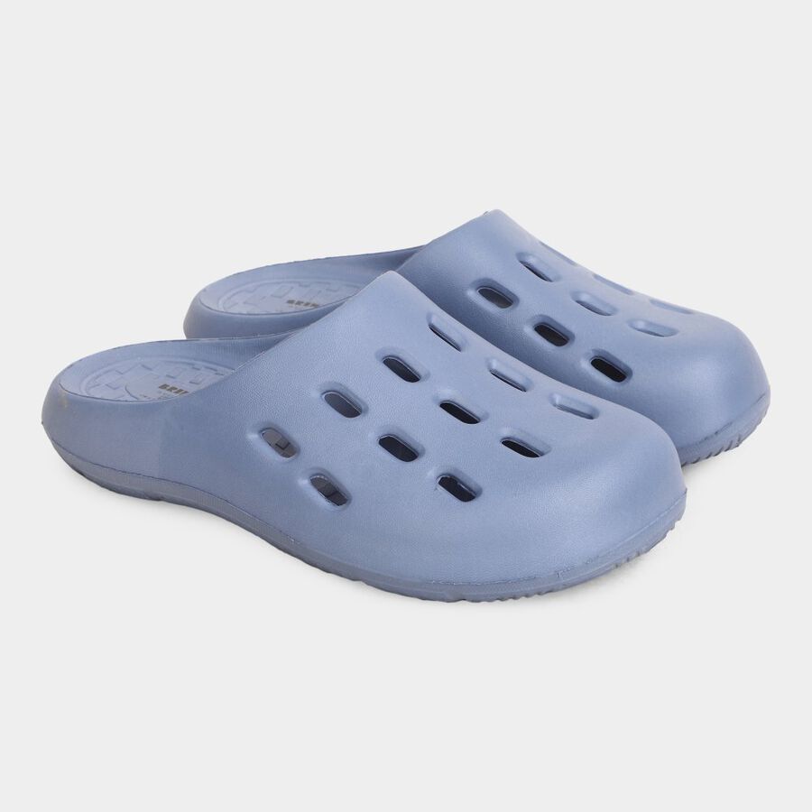 Womens Moulded Sliders, Blue, large image number null