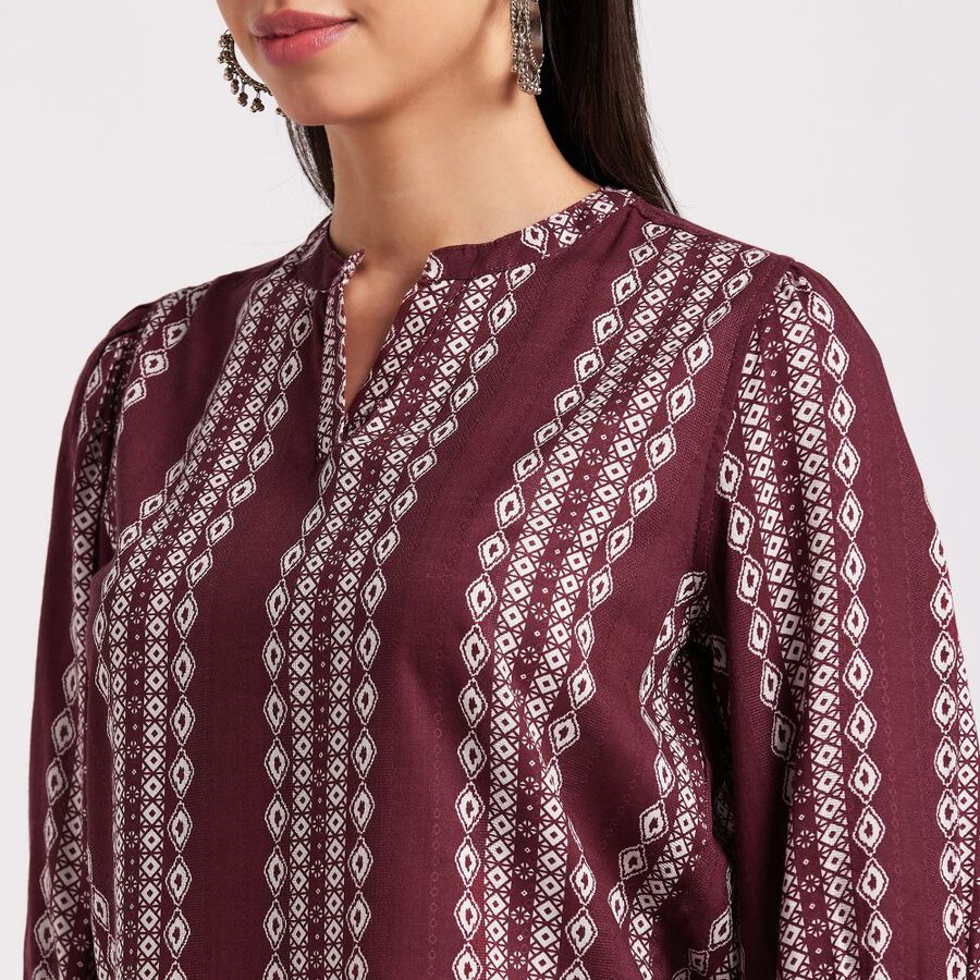 Ladies' Shirt, Wine, large image number null