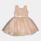 Girl's Frock, पीच, small image number null