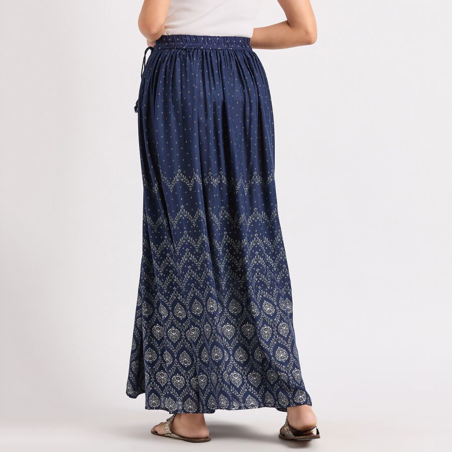 Ladies' Lehenga Skirt, नेवी ब्लू, large image number null