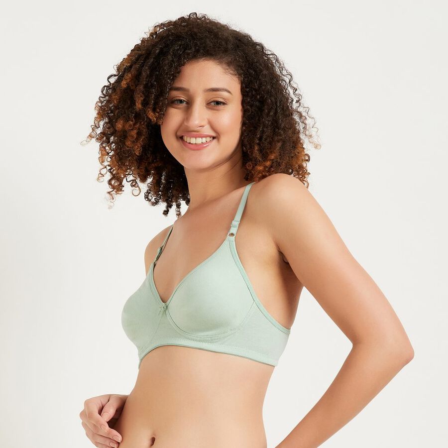 Ladies' Bra, Light Green, large image number null