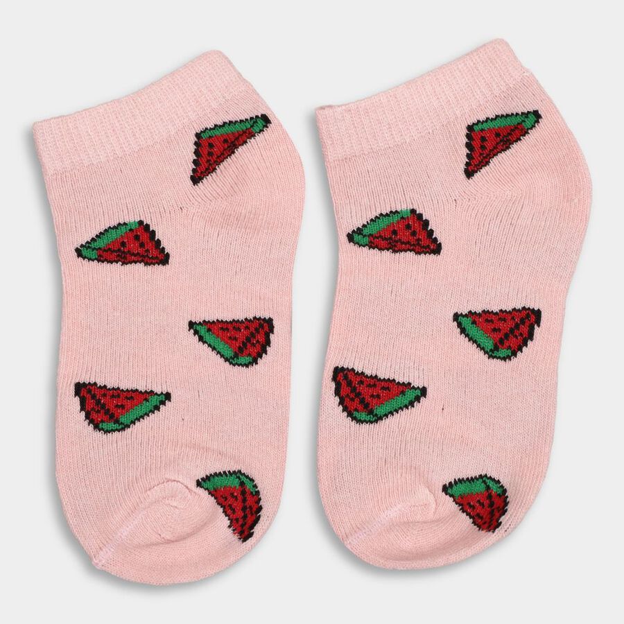 Girls' Socks, हल्का गुलाबी, large image number null