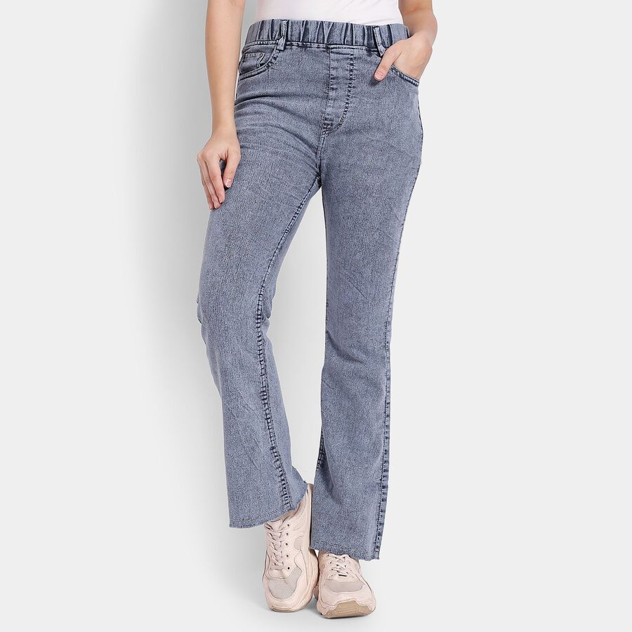 Ladies' Jeans, हल्का ग्रे, large image number null