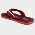 Mens Print Flip Flops, लाल, small image number null