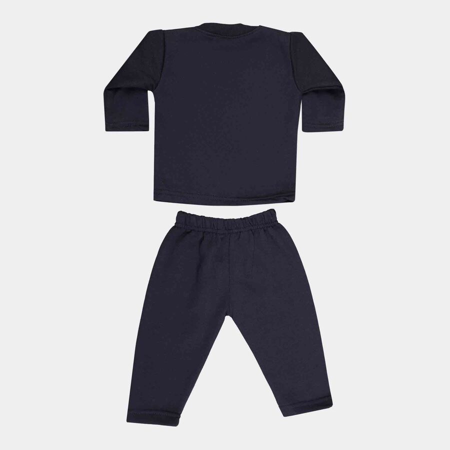 Infant Boy's Baba Suit, Navy Blue, large image number null