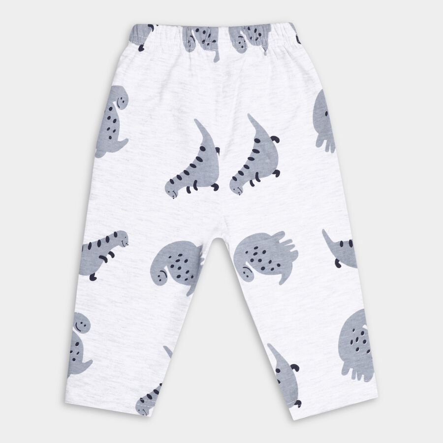Infants' Cotton Pyjama, Brown, large image number null