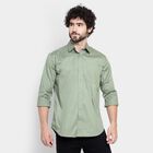 Men's Casual Shirt, Olive, small image number null