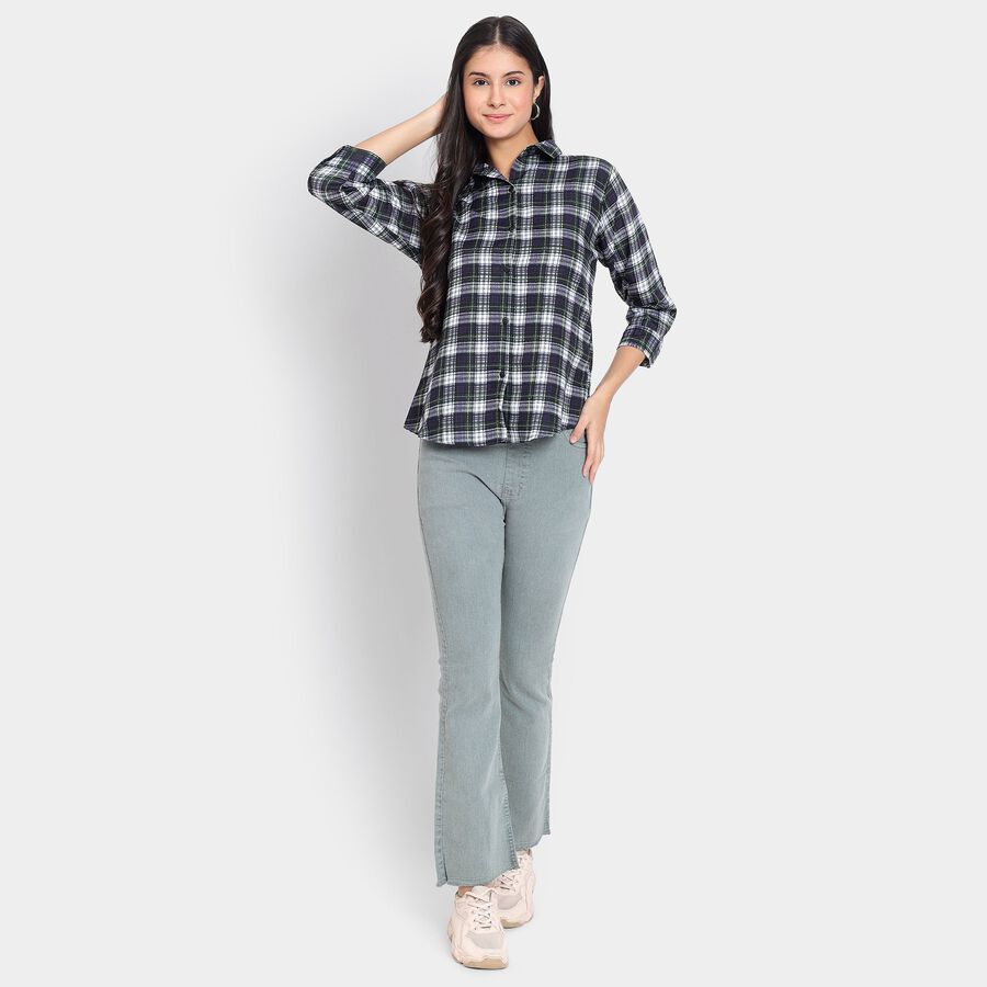 Ladies' Jeans, हरा, large image number null