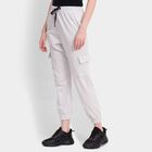 Ladies' Track Pants, Ecru Melange, small image number null