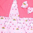 Infant Girl's 100% Cotton Frock, लाइलेक, small image number null