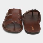 Mens Floater Sandals, भूरा, small image number null