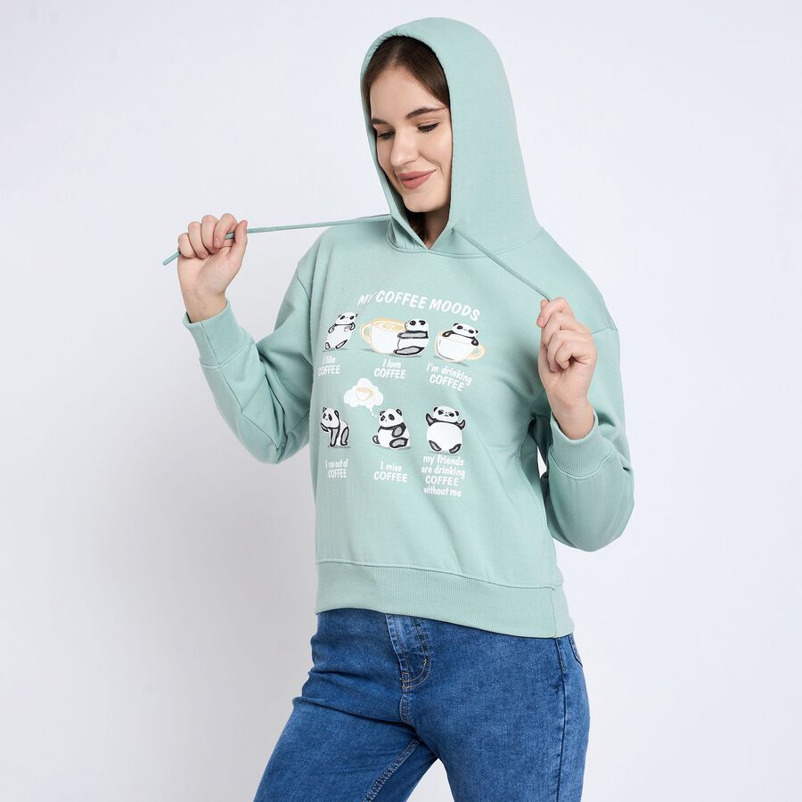 Ladies' Sweatshirt, Light Green, large image number null