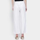 Ladies' 100% Cotton Palazzo, Off White, small image number null