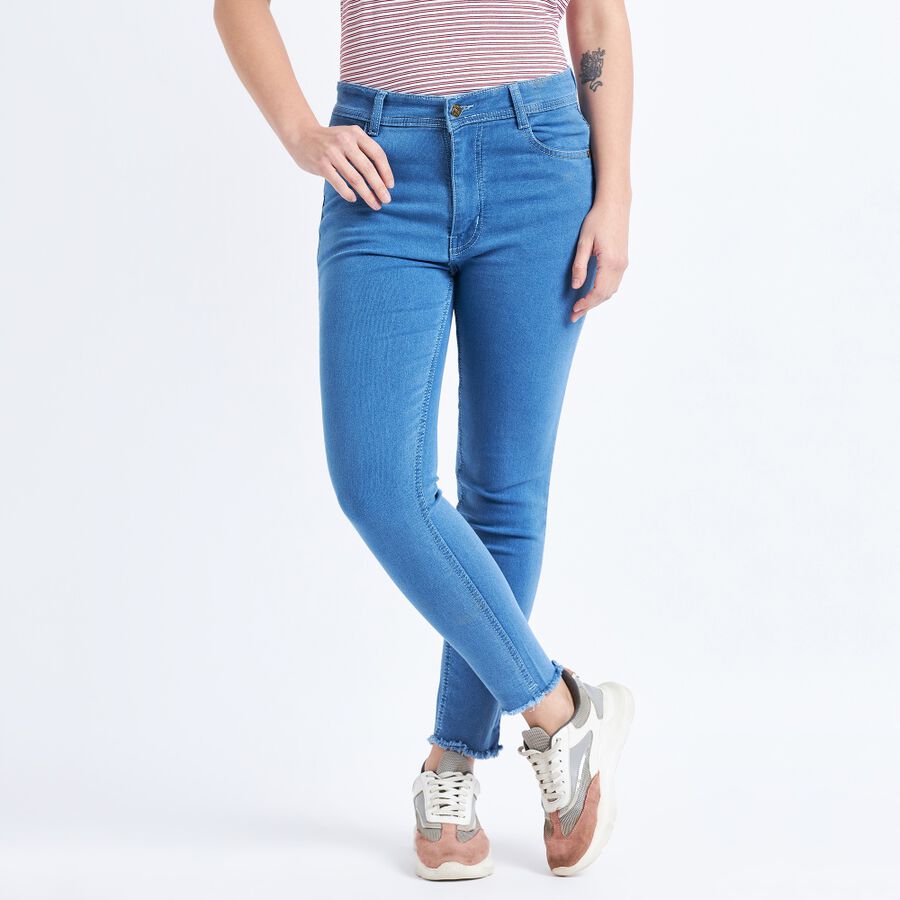 Ladies' Jeans, Mid Blue, large image number null