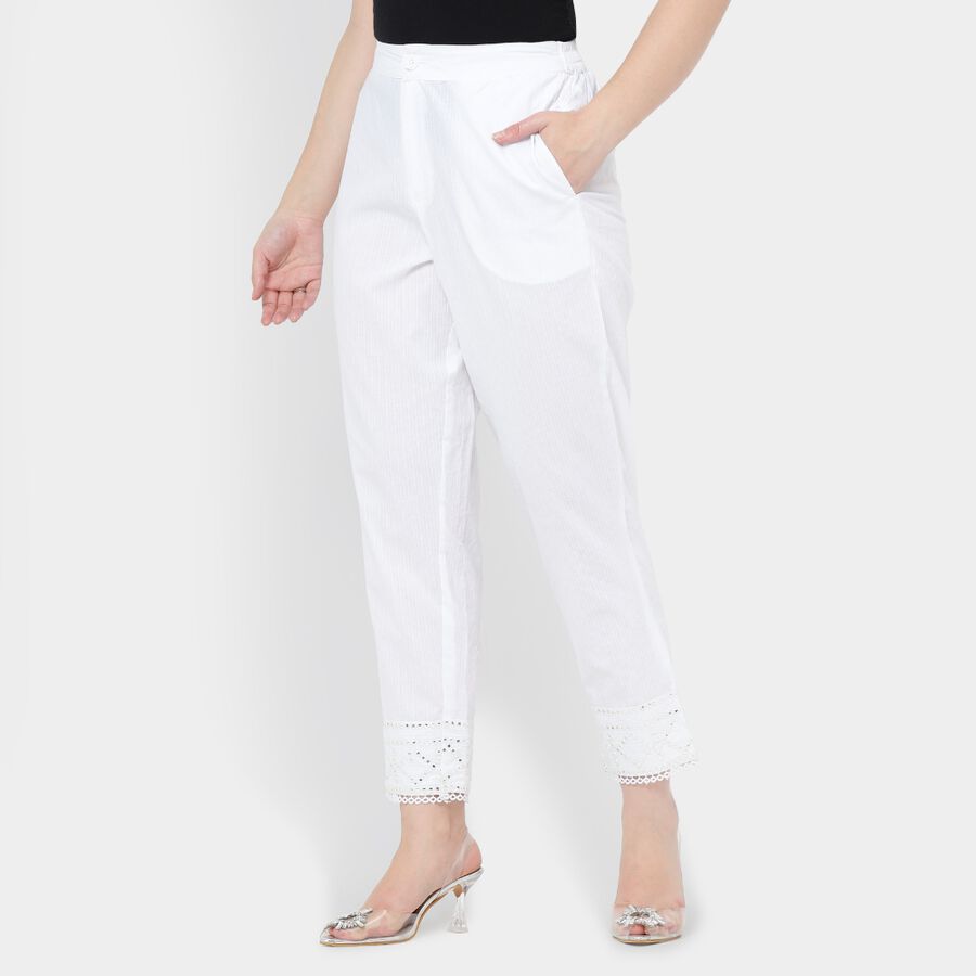 Ladies' Palazzo, Off White, large image number null