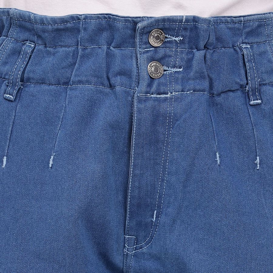 Ladies' Jeans, मध्यम नीला, large image number null