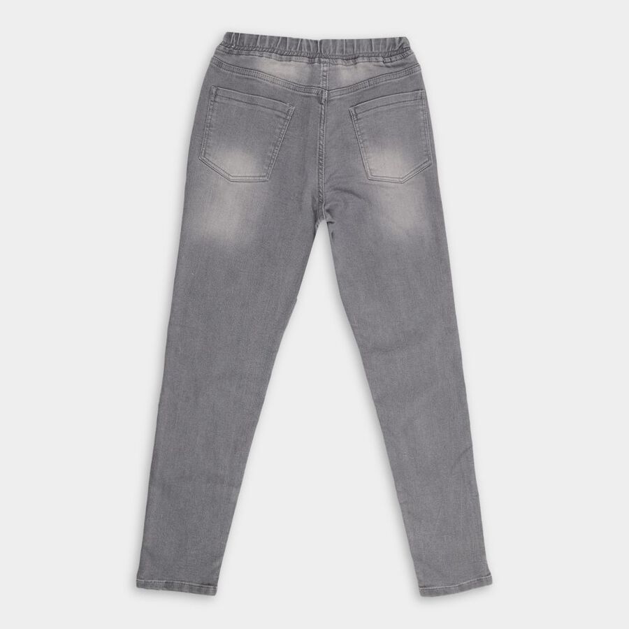 Boys' Jeans, गहरा ग्रे, large image number null