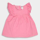Infants' Cotton Frock, Pink, small image number null