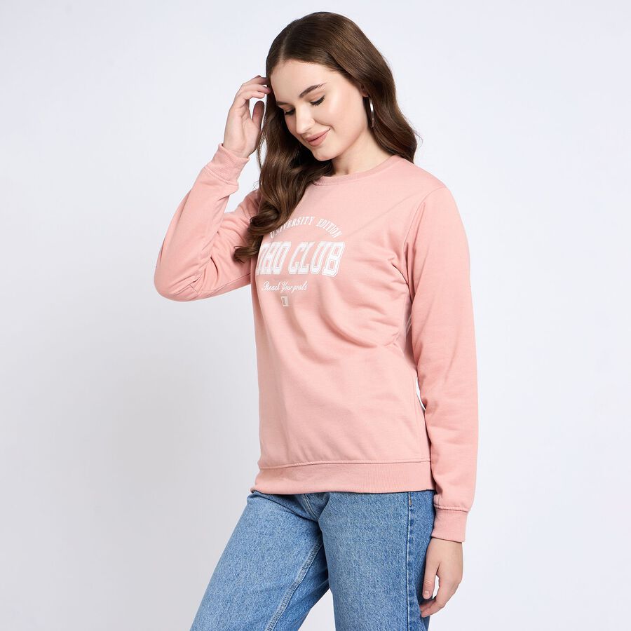 Ladies' Sweatshirt, Pink, large image number null