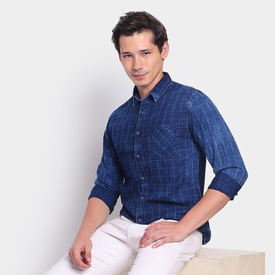 Men's 100% Cotton Casual Shirt