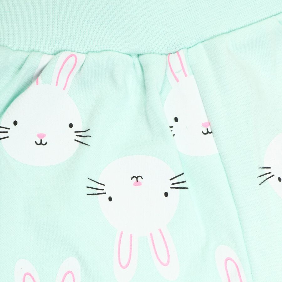 Infants' Cotton Pyjama, Light Green, large image number null