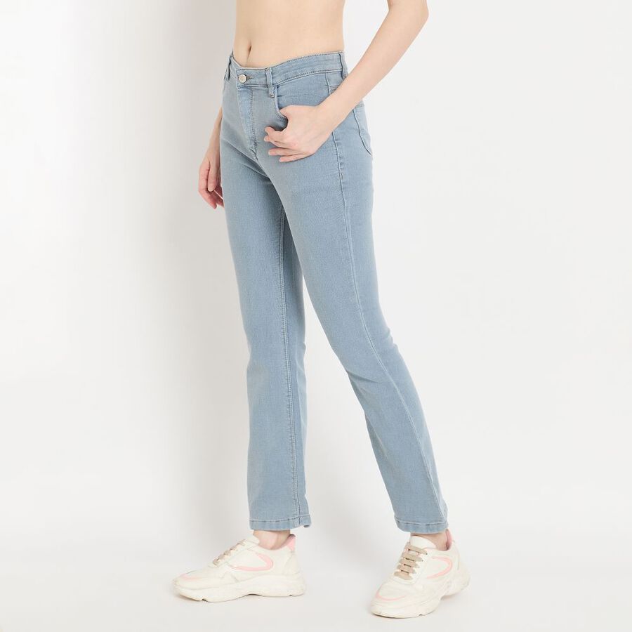 Ladies' Jeans, हल्का ग्रे, large image number null