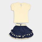 Infants' Skirt Top, Yellow, small image number null