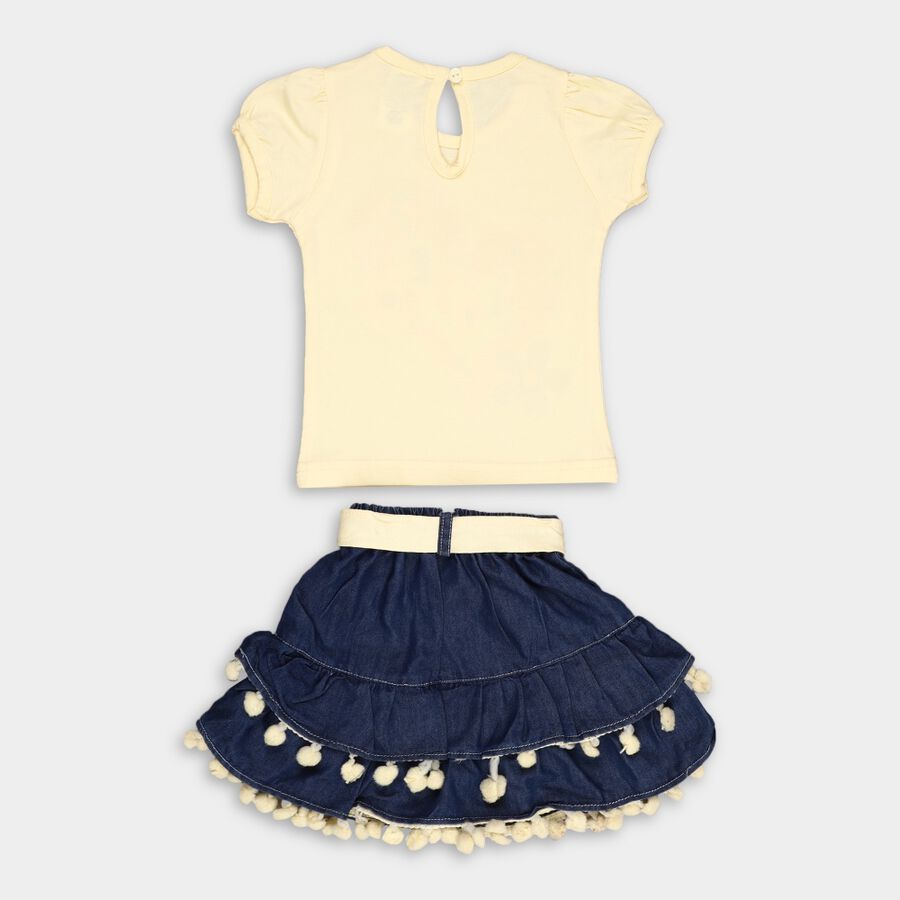 Infants' Skirt Top, Yellow, large image number null
