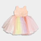 Girl's Frock, Peach, small image number null