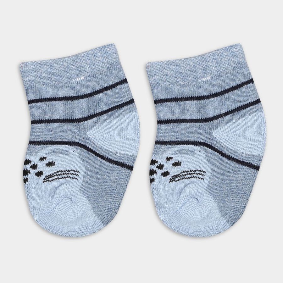 Infants' Socks, Mid Blue, large image number null