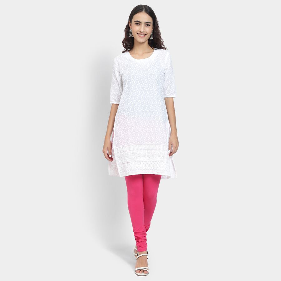 Ladies' Churidar, Fuchsia, large image number null