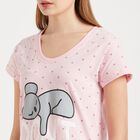 Ladies' Cotton Nighty, Light Pink, small image number null