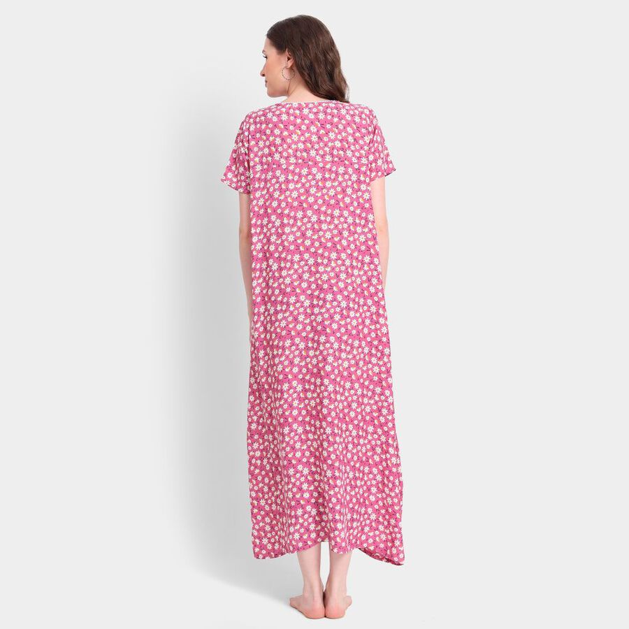 Ladies' Nighty, गुलाबी, large image number null