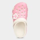 Boys Solid Clog, Pink, small image number null