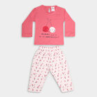 Infant Girl's Cotton Hipster Set, Pink, small image number null