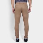 Men's Slim Fit Casual Trousers, खाकी, small image number null