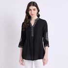 Ladies' Kurti, Black, small image number null