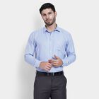 Men's Cotton Formal Shirt, Mid Blue, small image number null