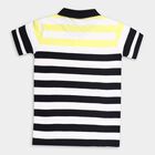 Boys' Cotton T-Shirt, पीला, small image number null
