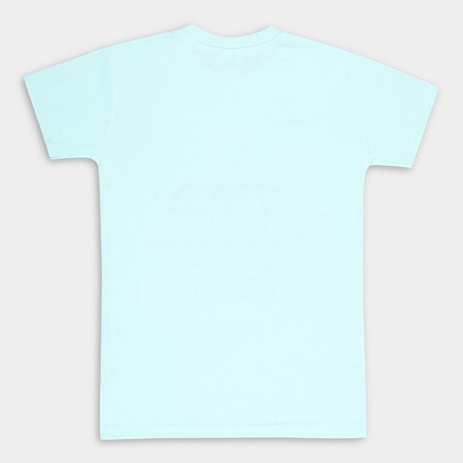 Boys' T-Shirt, Aqua, large image number null