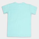 Boys' Cotton T-Shirt, Light Blue, small image number null