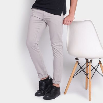 Men's Slim Fit Casual Trousers